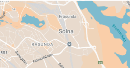 Uppsala Location Map